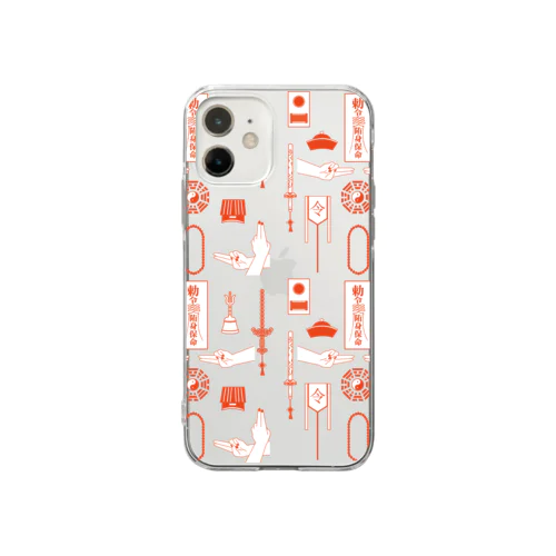 ランダム：殭屍来了！【キョンシーが来るぞ！】 Soft Clear Smartphone Case