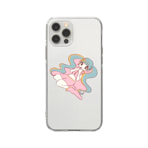 ぐーるぐる Soft Clear Smartphone Case