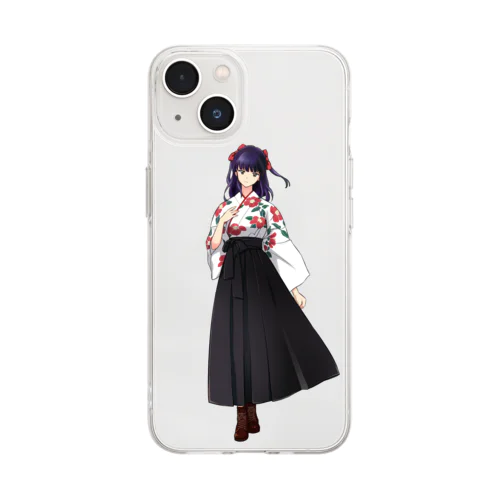 あおい Soft Clear Smartphone Case