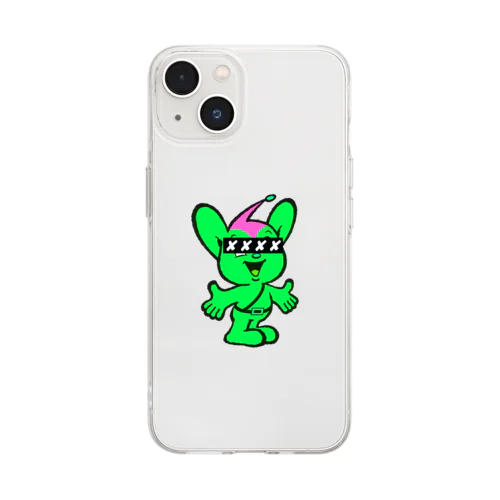ペーポコー Soft Clear Smartphone Case