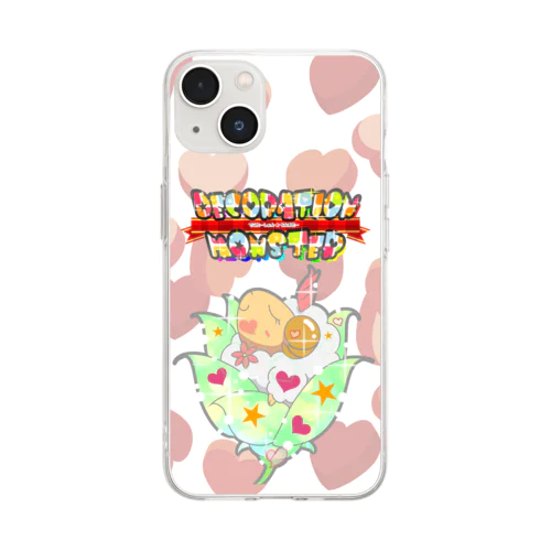 デコモン【ばろ】 Soft Clear Smartphone Case