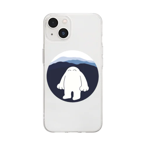 山としっとり Soft Clear Smartphone Case