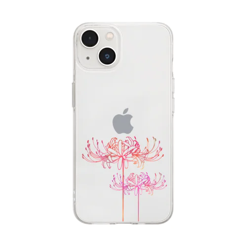 曼珠沙華 【黄昏】 Soft Clear Smartphone Case