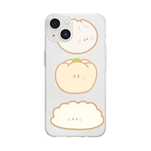 中華セット Soft Clear Smartphone Case