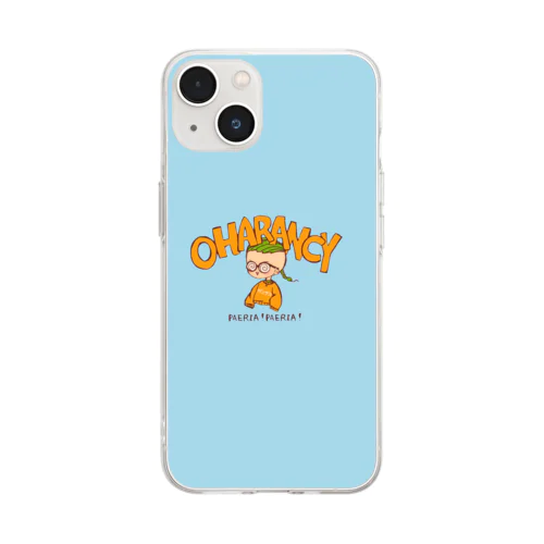 らんしぃスマホケース Soft Clear Smartphone Case