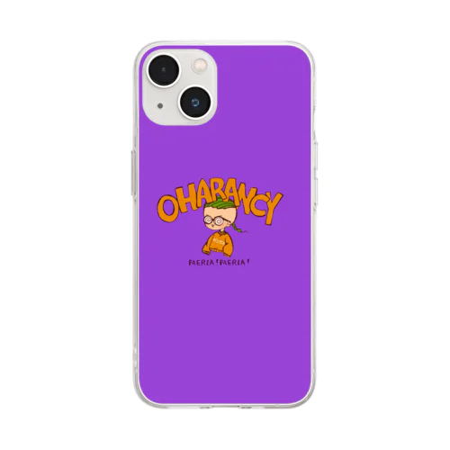 らんしぃスマホケース Soft Clear Smartphone Case