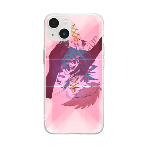 獣体実験君 Soft Clear Smartphone Case