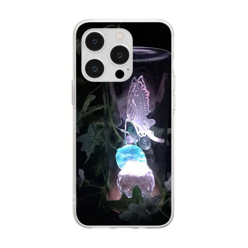 アンモナイトは胡蝶の夢を見るか Soft Clear Smartphone Case