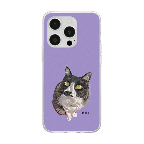 kawaii-cat 【しゃけ】 Soft Clear Smartphone Case