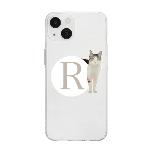 RAN 背景なし Soft Clear Smartphone Case