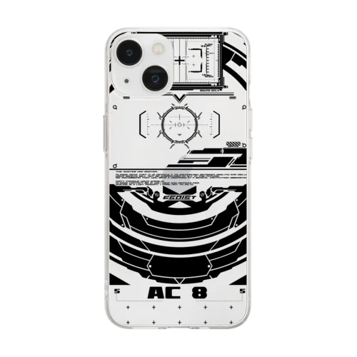 ロックオン Soft Clear Smartphone Case
