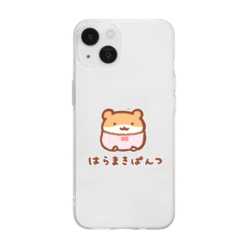 腹巻きパンツ Soft Clear Smartphone Case