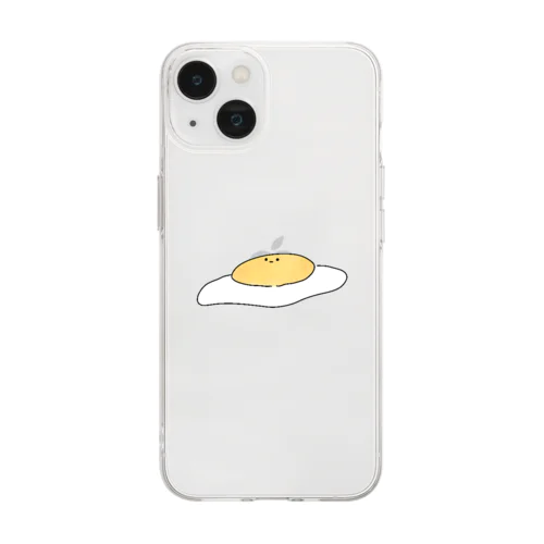 めだまやき Soft Clear Smartphone Case