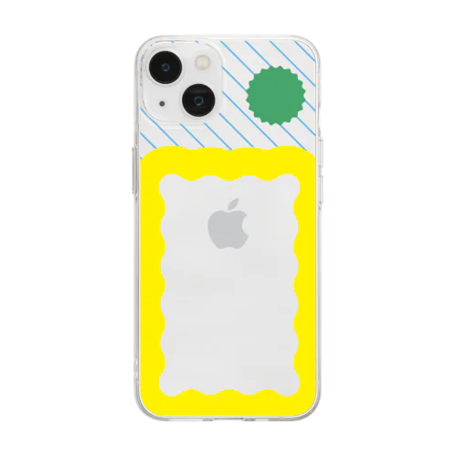 mado BLUE Soft Clear Smartphone Case