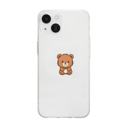 KUMA君 Soft Clear Smartphone Case