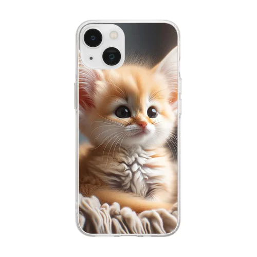 フェネキャット Soft Clear Smartphone Case
