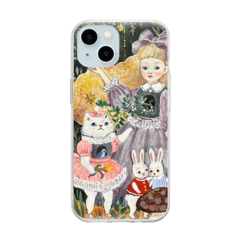 星狩り Soft Clear Smartphone Case