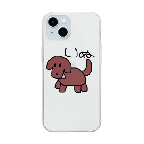 いぬ Soft Clear Smartphone Case