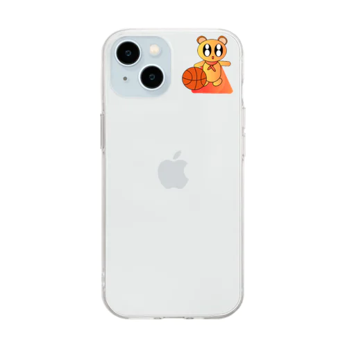 ひーろーなん君（バスケ） Soft Clear Smartphone Case