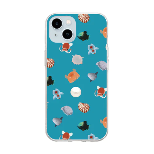 まるっと深海 Soft Clear Smartphone Case
