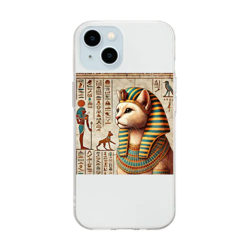 ニャン王国の大いなる遺産 Soft Clear Smartphone Case