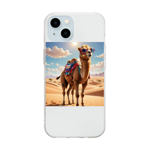 らくだ～くん Soft Clear Smartphone Case
