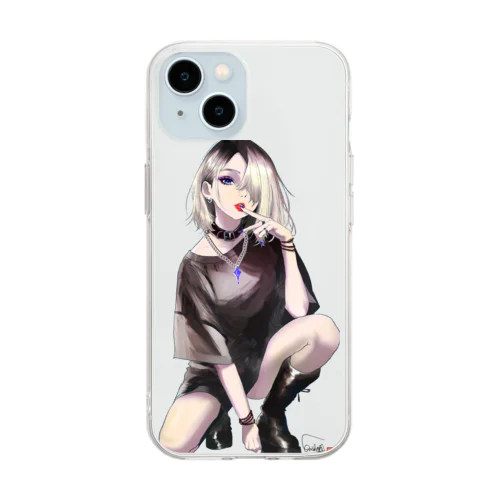 ROCK Girl2 Soft Clear Smartphone Case