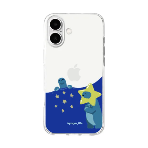 kyoryu_life（見守り）/スマホケース Soft Clear Smartphone Case
