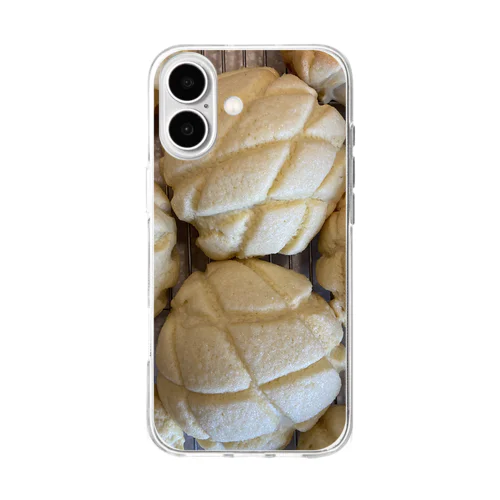 メロンパンが好きすぎる Soft Clear Smartphone Case