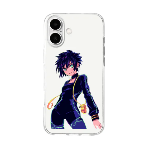 ModernCity　あの子 ソフトクリアスマホケース