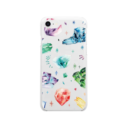鉱石 Soft Clear Smartphone Case
