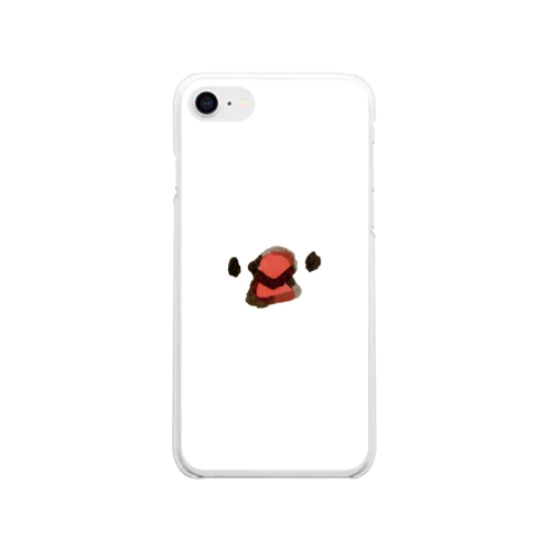文鳥ちゃん Soft Clear Smartphone Case