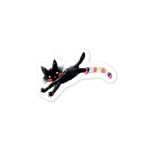 くつしたくろねこ Sticker