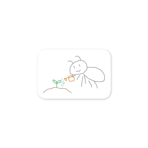 水やりアリ Sticker