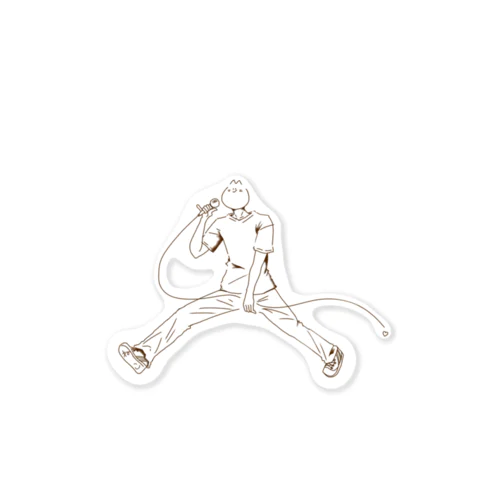 白田翔ぶ Sticker