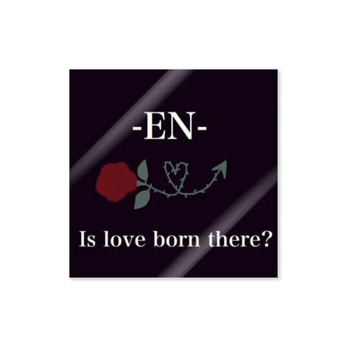 EN薔薇ハートロゴ Sticker