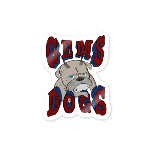 Gems・dogs Sticker