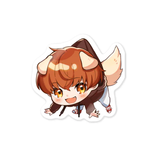 わんこステッカー Sticker
