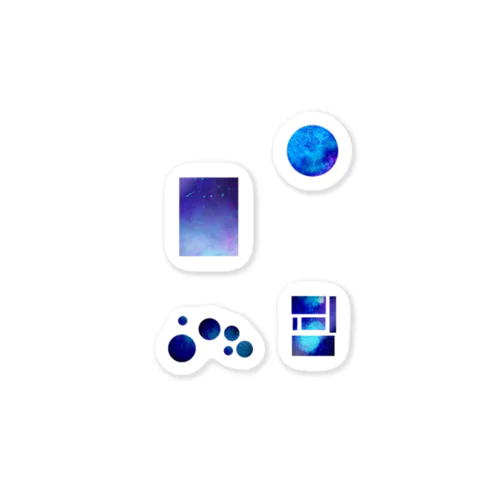 星空ステッカー Sticker