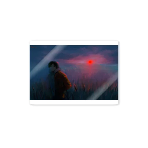 ｇｅｔｔｉｎｇ　ｄａｒｋｅｒ Sticker
