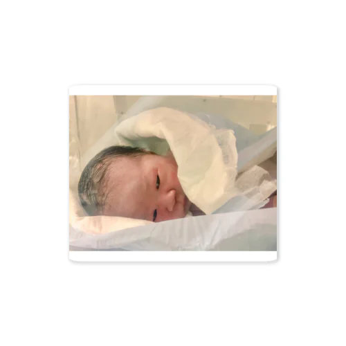 怪訝そうなむぎこステッカー Sticker