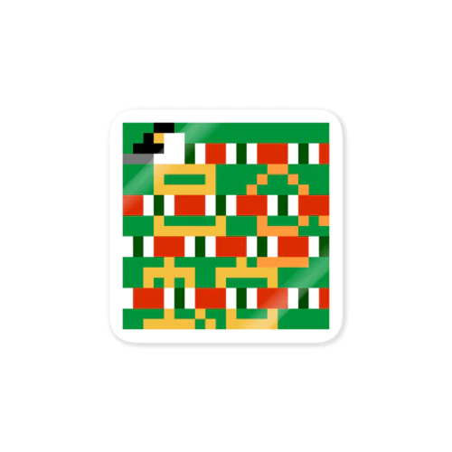  very 巳 ヘビ 蛇 Sticker