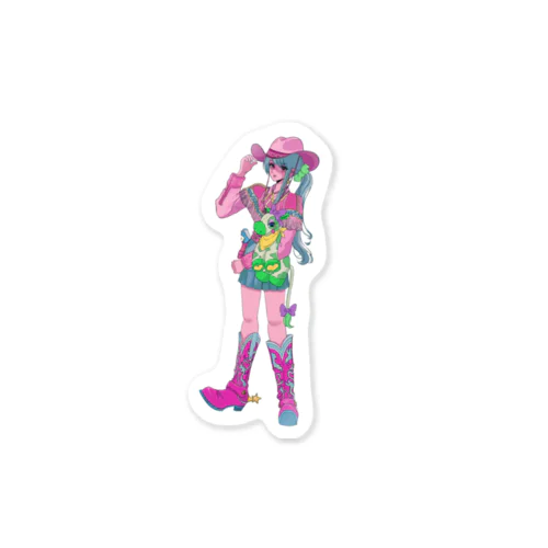 カウガール Sticker
