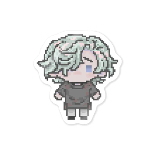 ドット絵チーシャくん　2023年美少年展 Sticker