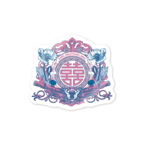 幻想中華紋 Sticker