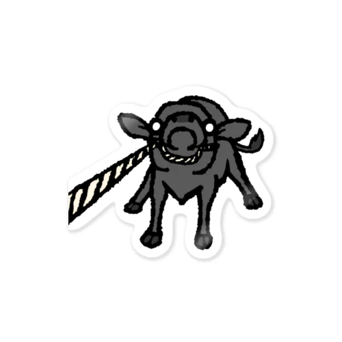絶対動かないもんっ！ Sticker