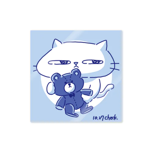10.27 ねこくん Sticker
