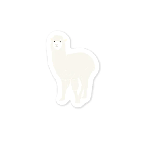 This is the Alpaca. Sticker