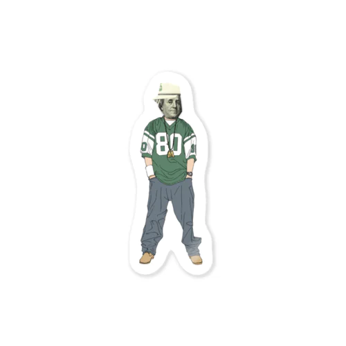 ヒップホップフランクリン Sticker