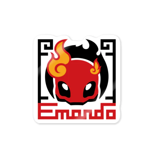 沙羅曼蛇印の衛門堂 Sticker